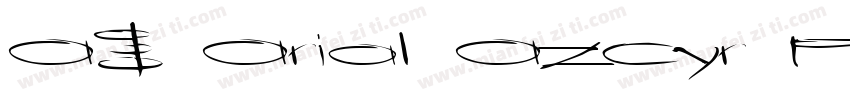 A3 Arial AzCyr Normal字体转换